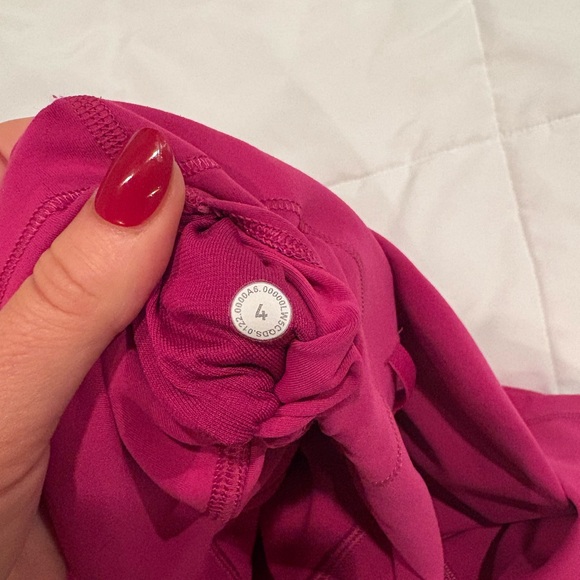 Lululemon Wunder Train High-Rise Tight 25” Ripened Raspberry Size 4 - Picture 6 of 6